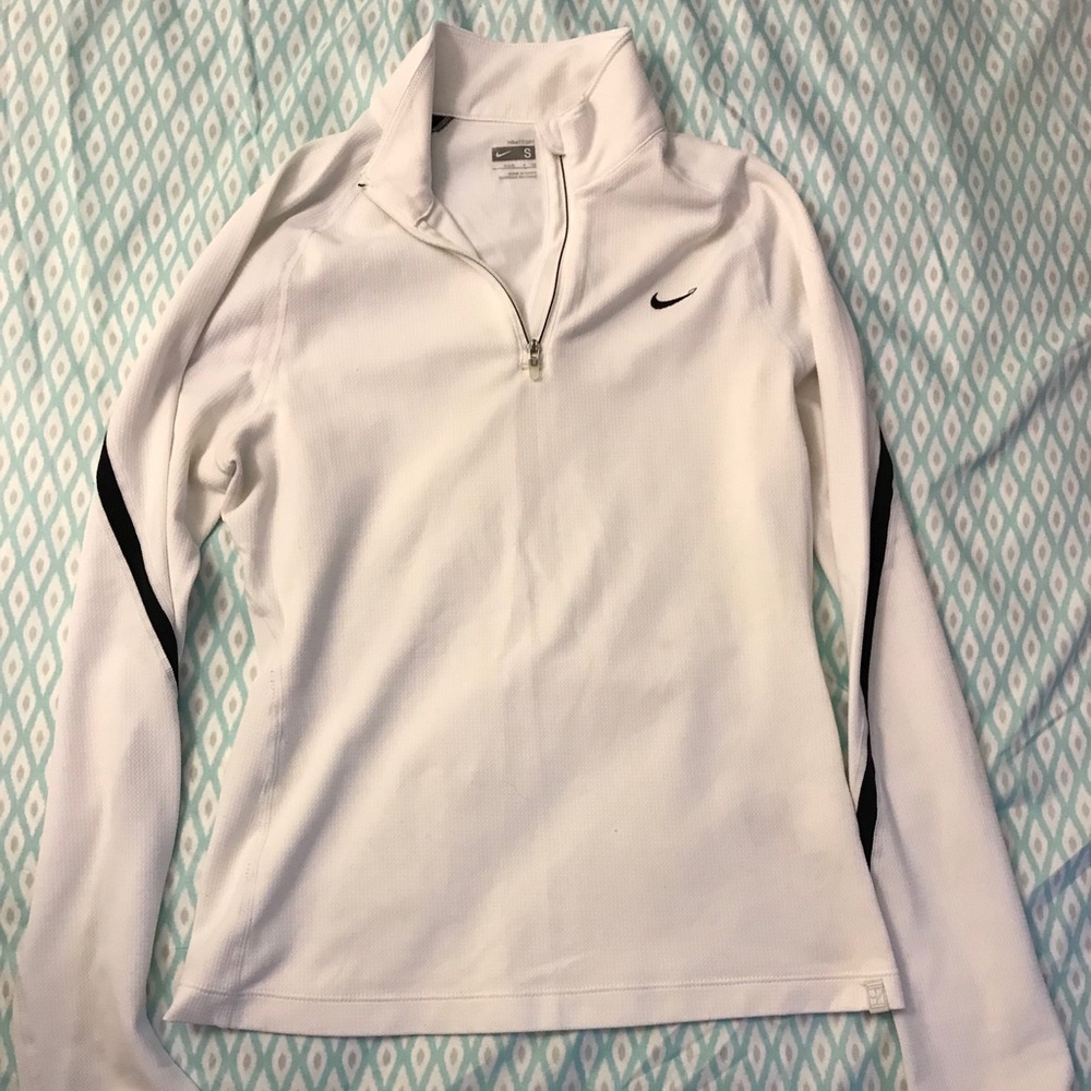 Nike Fit Dry 1/4 Zip Long Sleeved Training Shirt